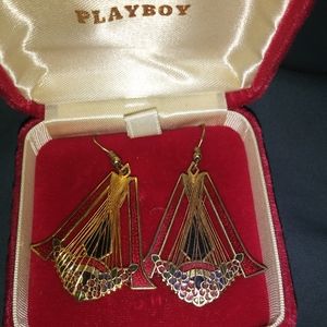 Vintage 1960s Playboy earrings